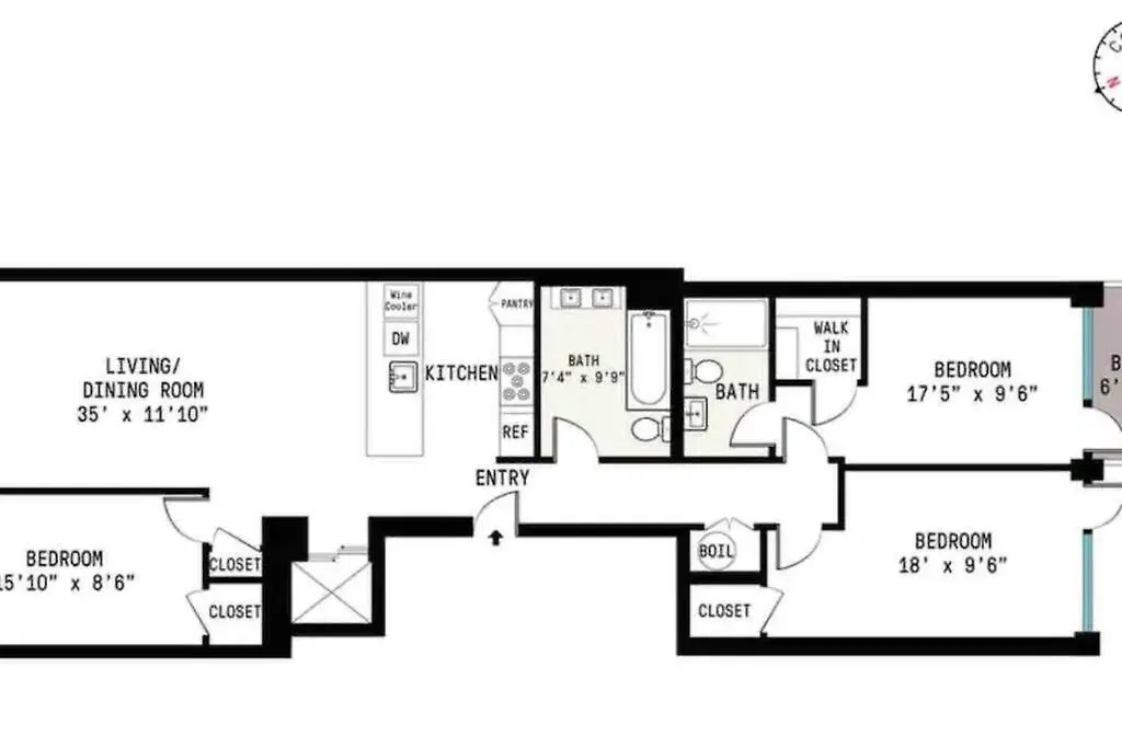 Luxurious Soho Apartment~ 2 Bedroom 2 Bathroom New York 0*,  United States